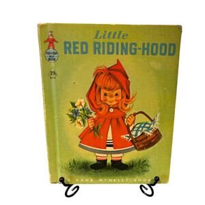 VTG 1958 Little Red Riding Hood Book, Tip-Top Elf Book, Illustrated by A.S. Leaf
